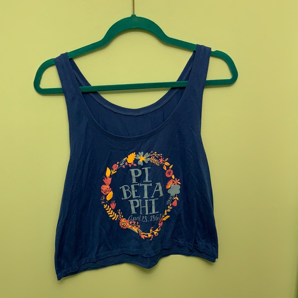 Pi phi crop top tank size small